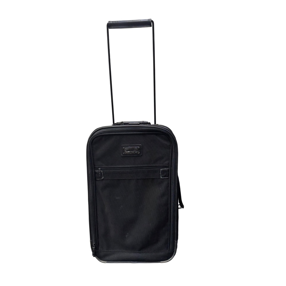 American Tourister Black Ballistic‎ Nylon Rolling Carry On Suitcase Luggage